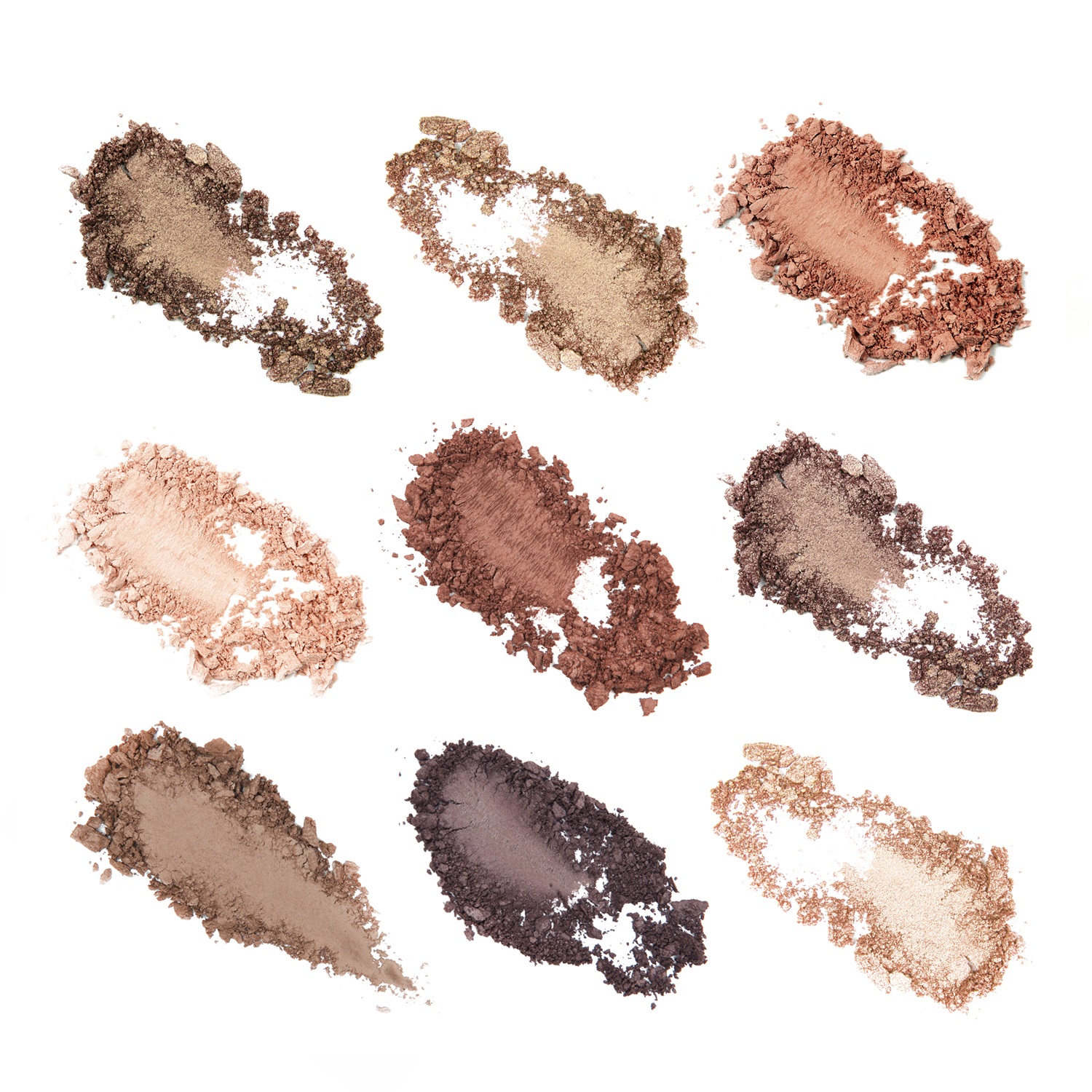Diego Dalla Palma Nuda Warm Eye Palette 301 - Palette Occhi con 9 Colori Caldi, Formule Matt ed Extra Pearl, 8.5g