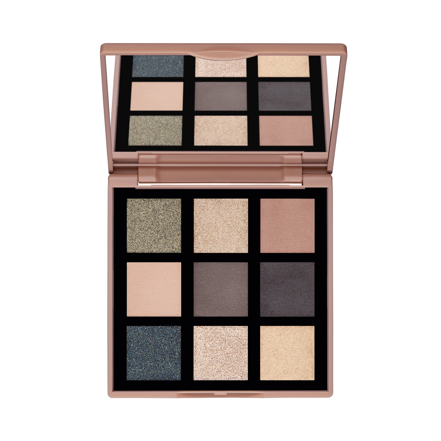 Diego Dalla Palma Nuda Cool Eyeshadow Palette 302 - Palette Occhi con 9 Colori, Formula Matt e Luminosi, 8.5g
