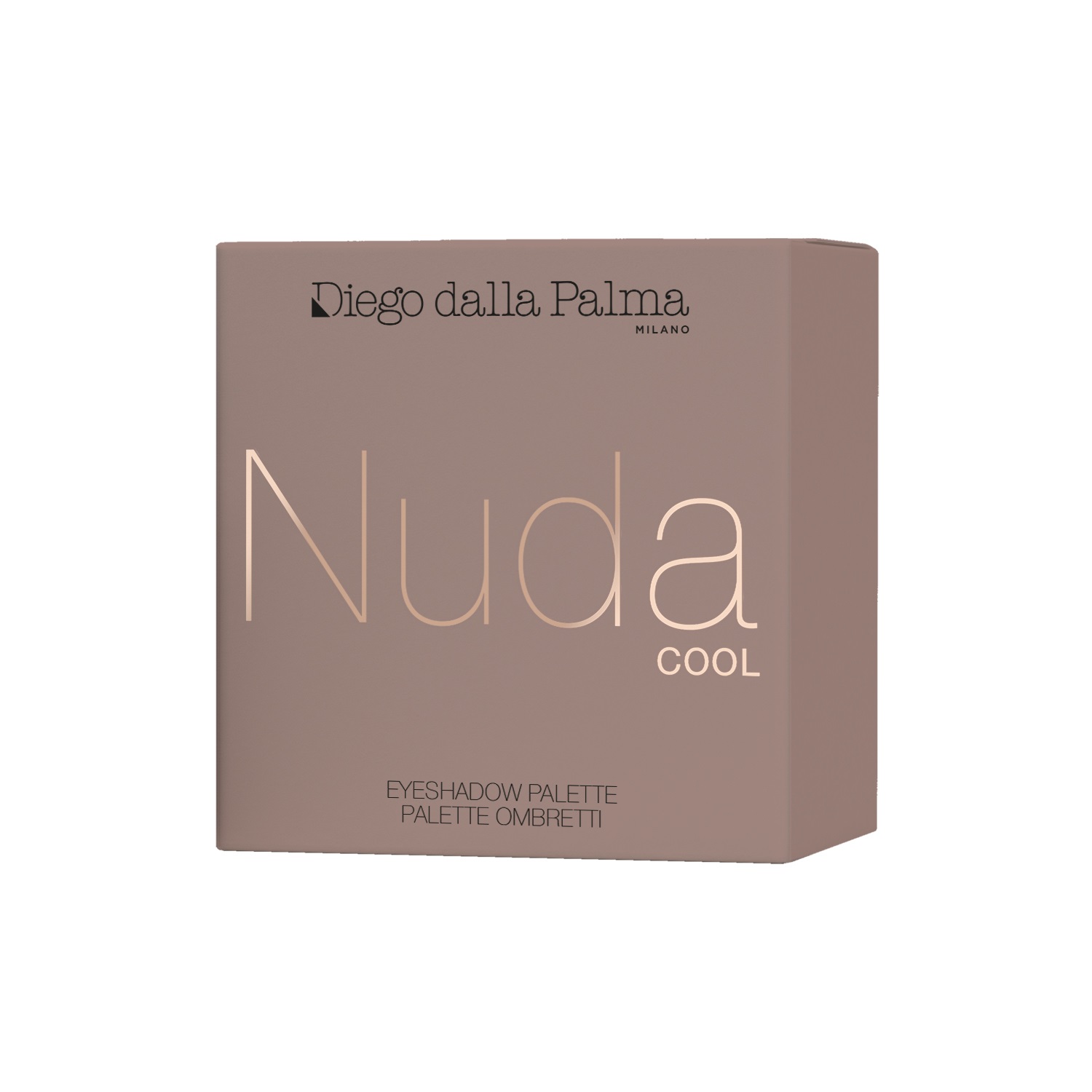 Diego Dalla Palma Nuda Cool Eyeshadow Palette 302 - Palette Occhi con 9 Colori, Formula Matt e Luminosi, 8.5g