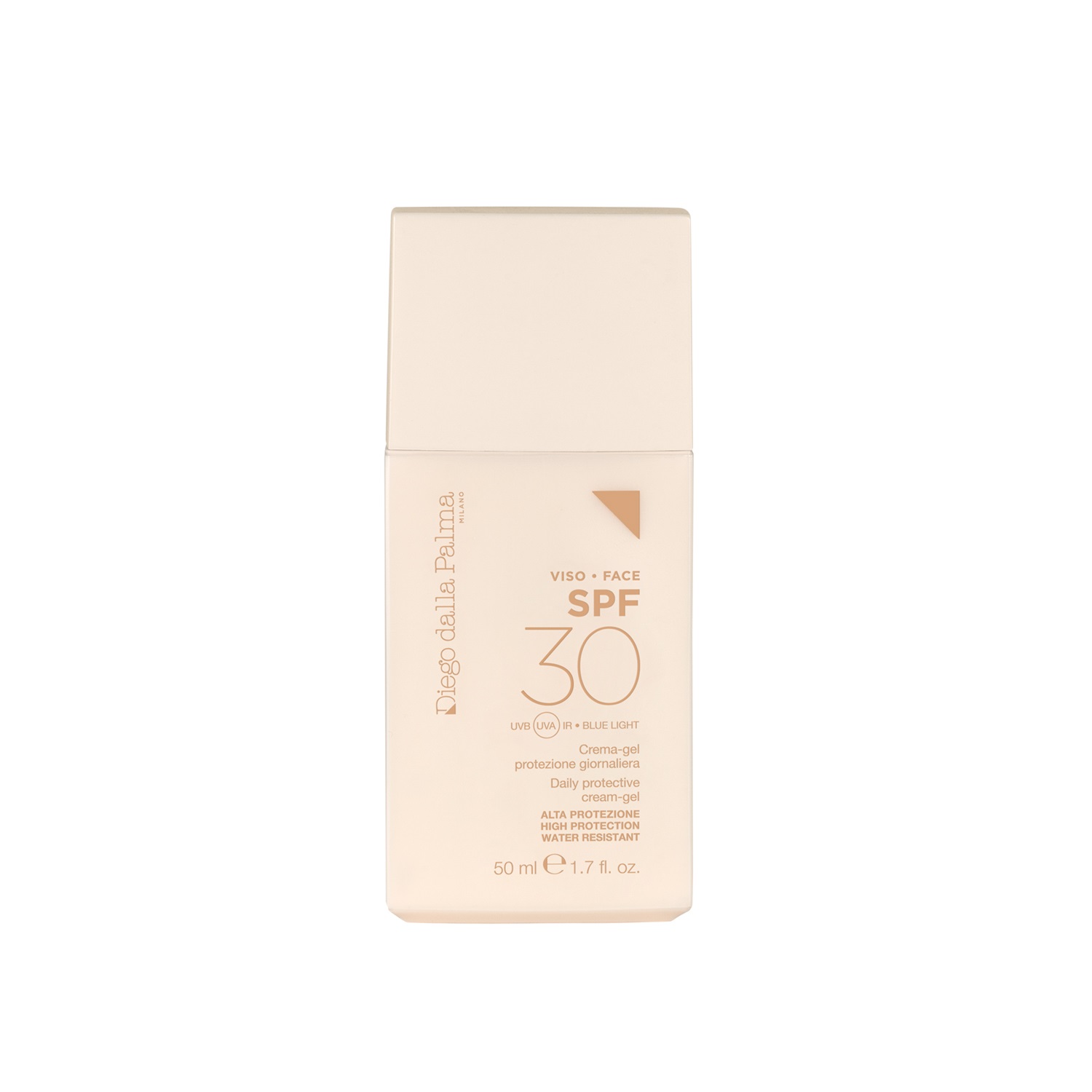 Diego Dalla Palma Crema-Gel Protezione Giornaliera SPF30 50ml - Protezione solare viso anti invecchiamento, anti rughe, anti inquinamento, idratante