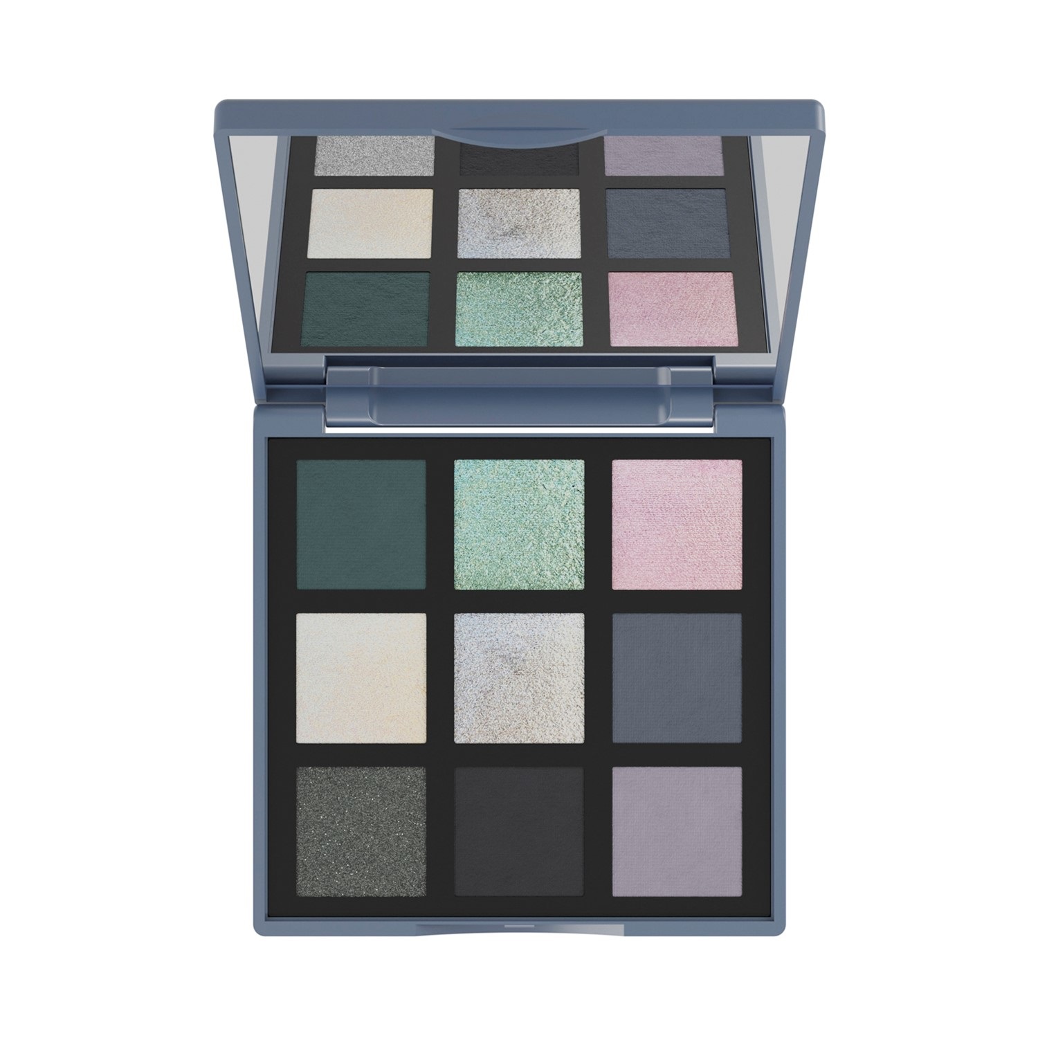 Diego Dalla Palma Nuda Ice - Palette Occhi 304, 10g, 9 Colori Freddi, Opaco, Perlato, Satinato