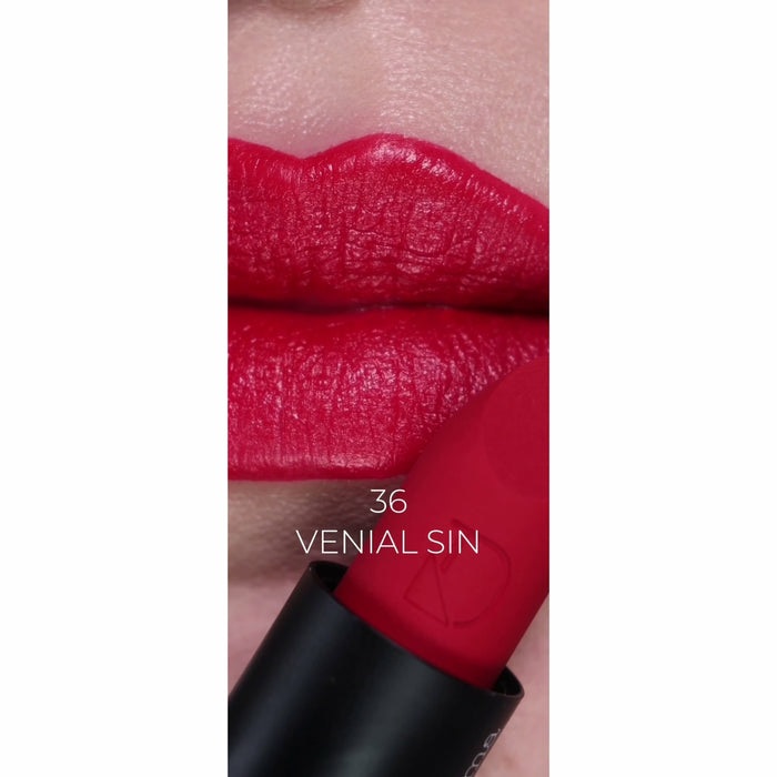 Diego Dalla Palma Il Rossetto Lumi-Matt Refill System 36 Venial Sin Lampone 4g - Finish Opaco e Cremoso con Tenuta Fino a 8 Ore