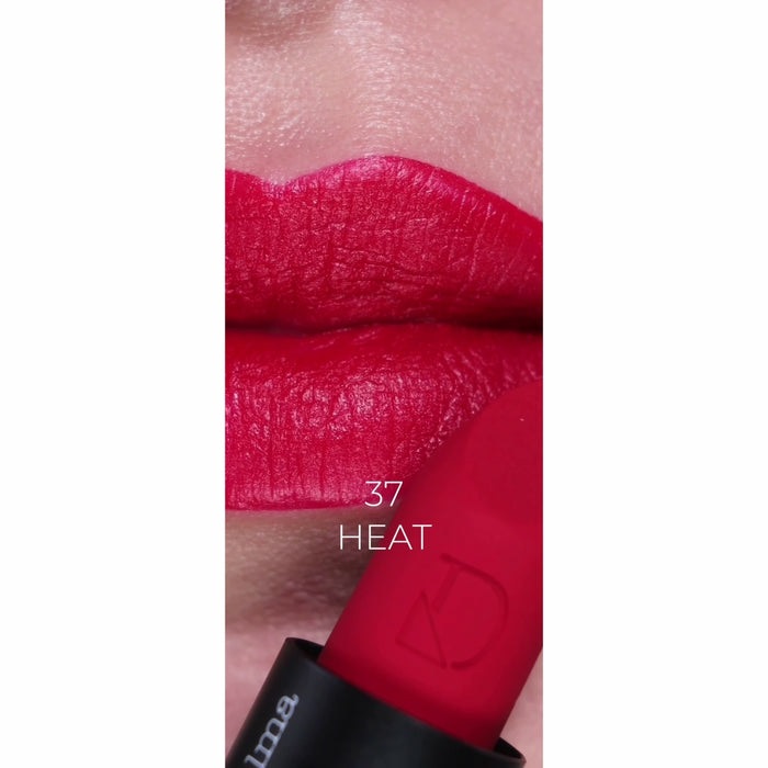 Diego Dalla Palma Il Rossetto Lumi-Matt Refill System 37 Heat Rosso 4g - Finish Opaco e Cremoso con Tenuta Fino a 8 Ore