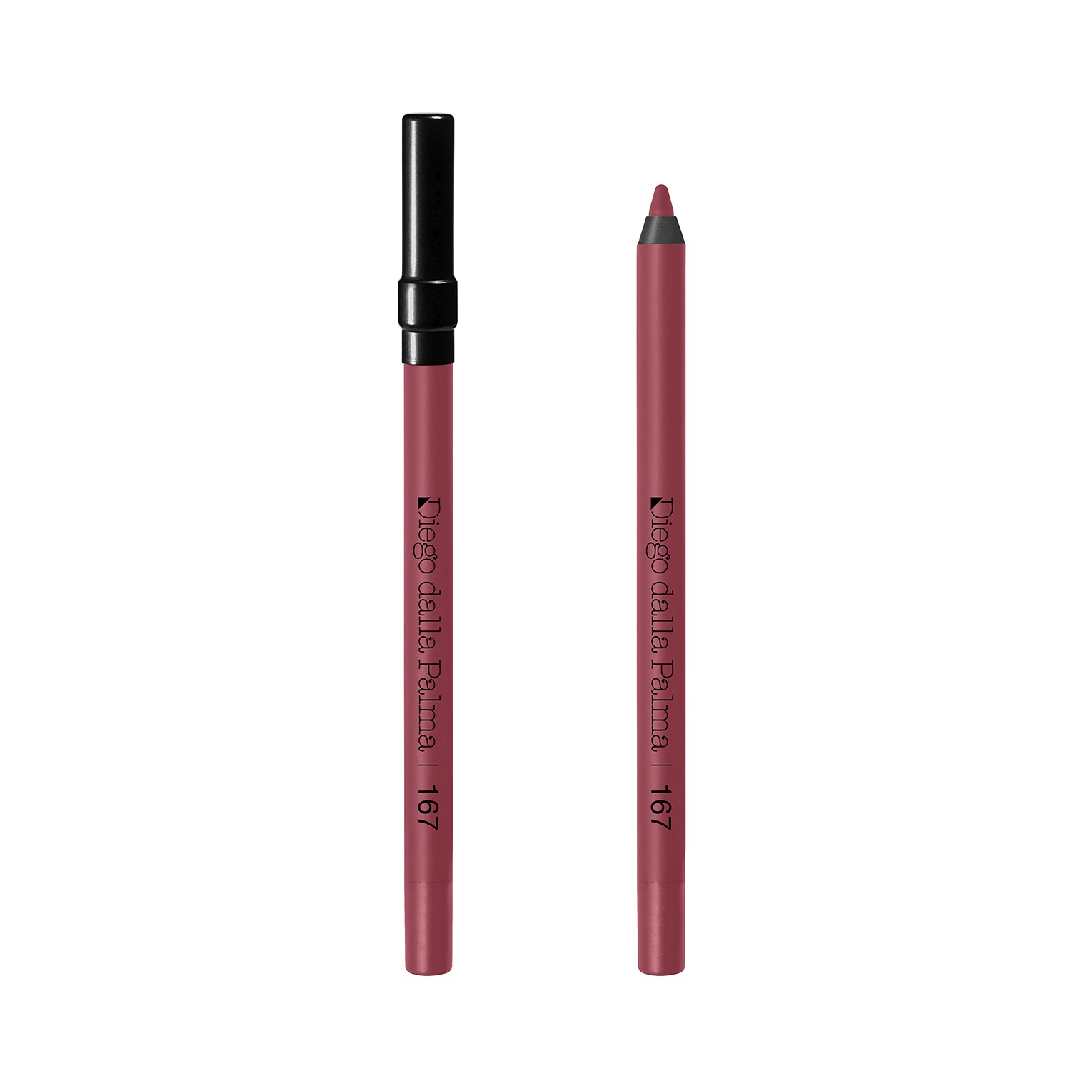 Diego Dalla Palma Stay On Me Lip Liner Matita Labbra Long Lasting 167 Corallo 1.2g - Ultra Performante e Resistente all'Acqua