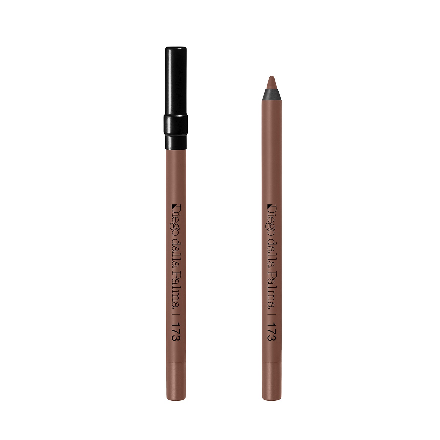 Diego Dalla Palma Stay On Me Lip Liner Matita Labbra 173 Caramello - Long Lasting 16h, Resistente all'Acqua, 1.2g
