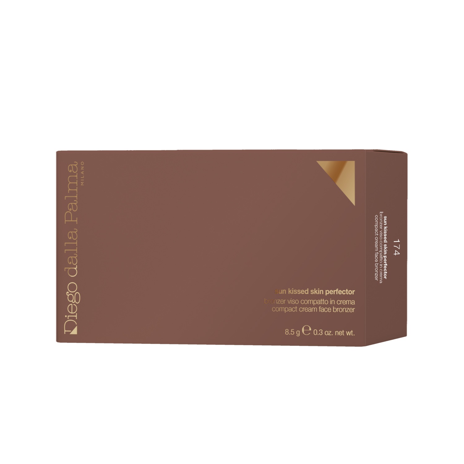 Diego Dalla Palma Sun-Kissed Skin Perfector - Bronzer Viso Compatto In Crema 174 Medio-Scuro - 8.5 g