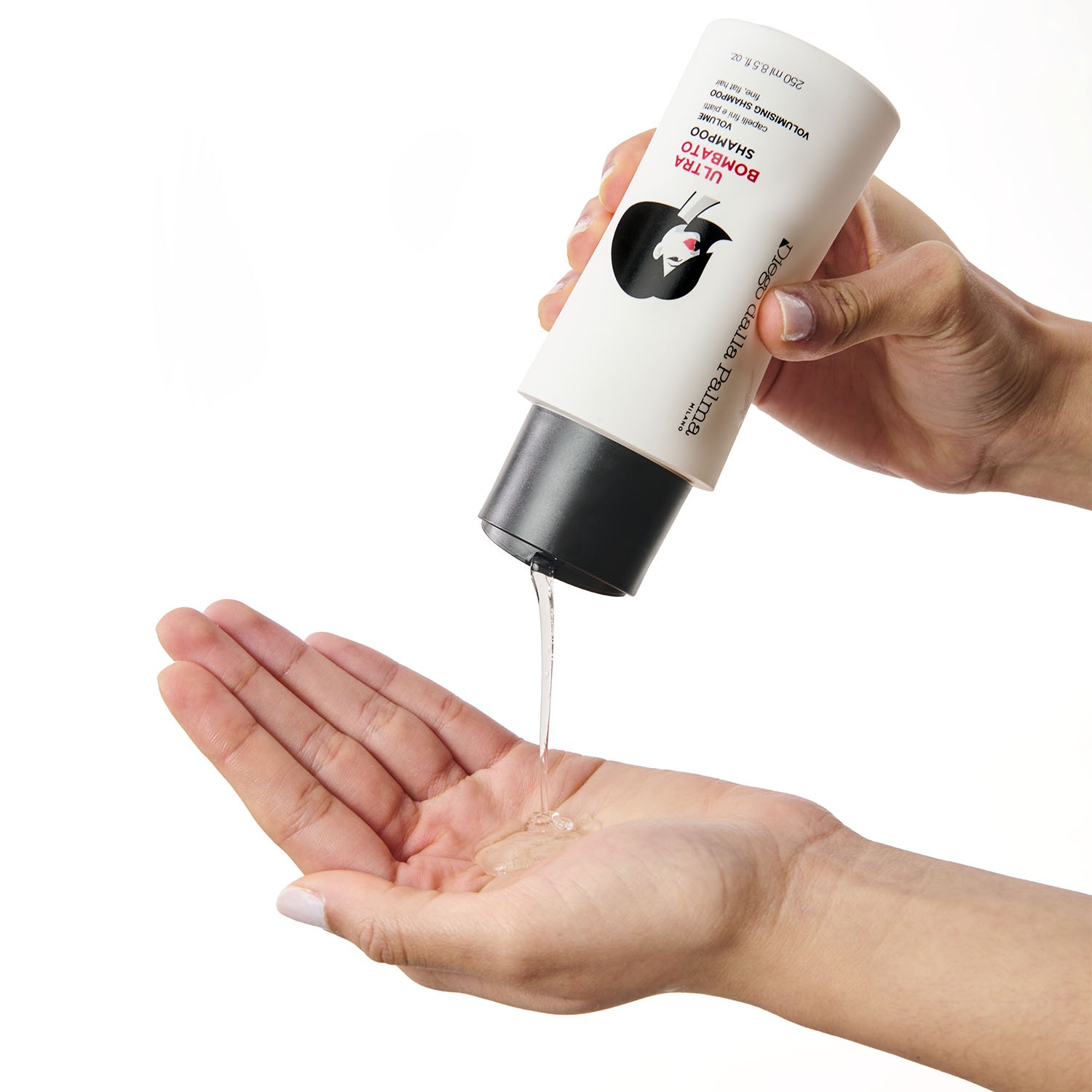 Diego Dalla Palma Ultra Bombato Shampoo Volume 250ml - Shampoo Volumizzante a Peso Zero con Volu-Up Complex per Capelli Fini e Piatti
