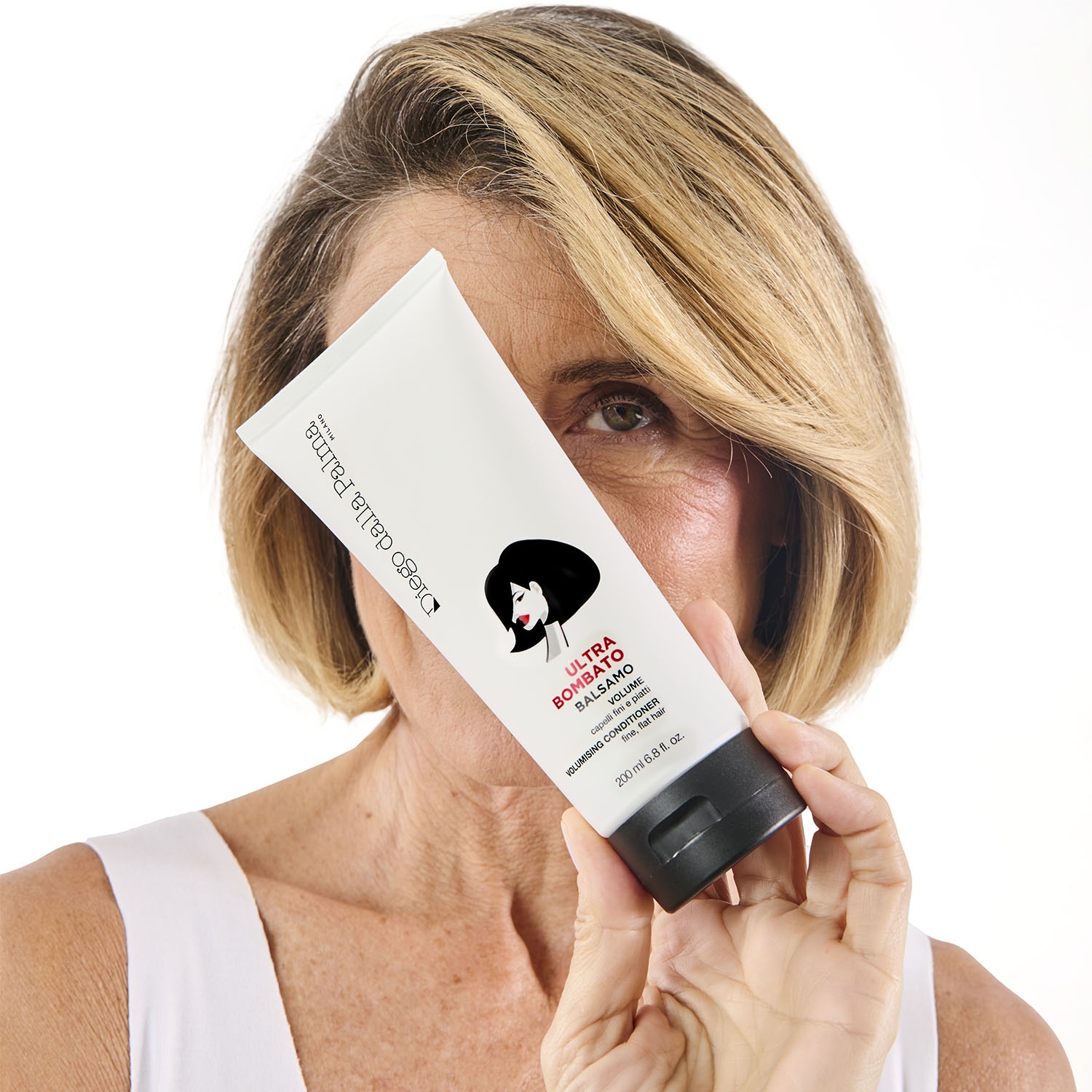 Diego Dalla Palma Ultra Bombato Balsamo Volume 250ml - Condizionante a Peso Zero per Capelli Fini, Districa e Dona Volume