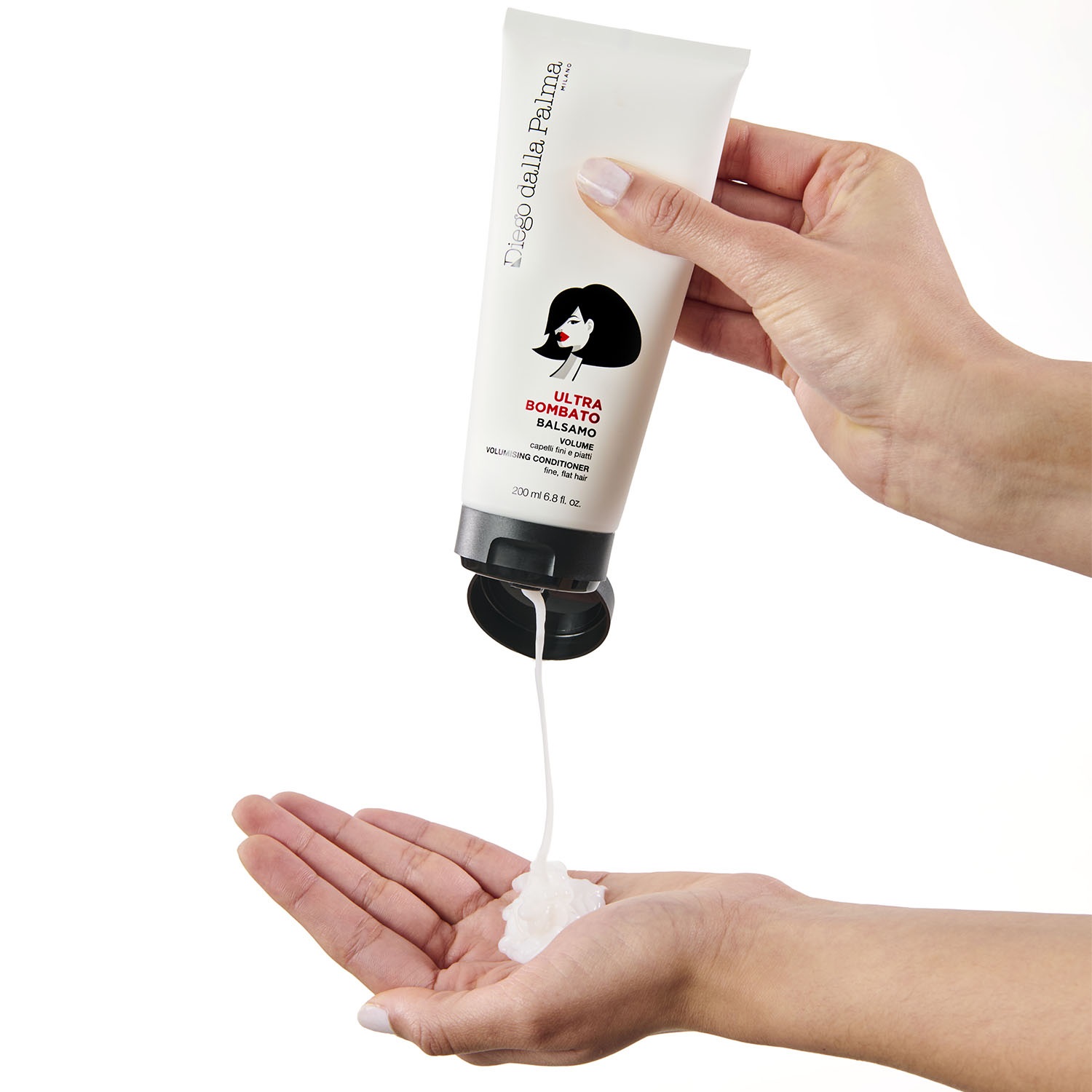 Diego Dalla Palma Ultra Bombato Balsamo Volume 250ml - Condizionante a Peso Zero per Capelli Fini, Districa e Dona Volume