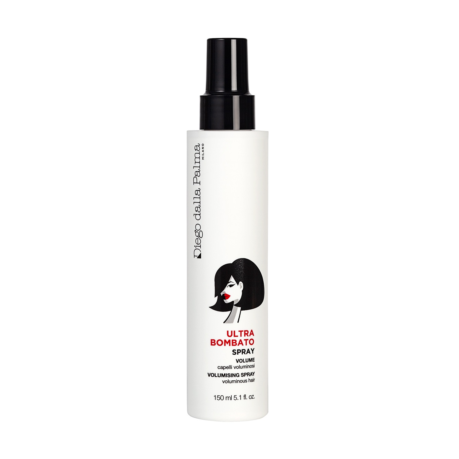 Diego Dalla Palma Ultra Bombato Spray Volume 150 ml - Spray Volumizzante per Capelli Fini, Effetto Immediato con VOLU-UP COMPLEX