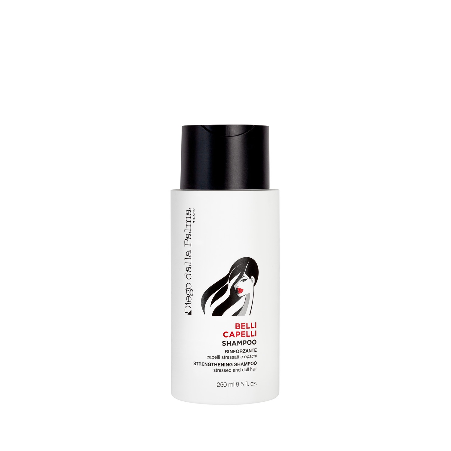 Diego Dalla Palma Shampoo Rinforzante 250 ml con HYPER-FERMENTED RICE WATER per capelli forti e luminosi