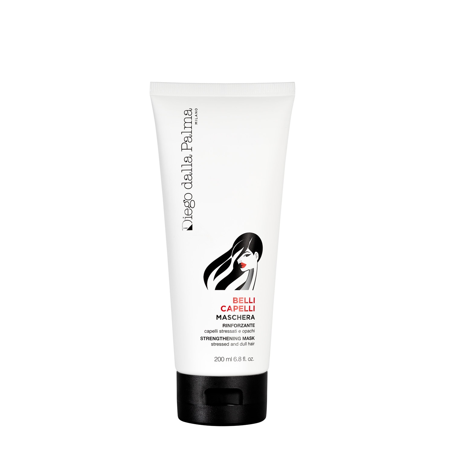 Diego Dalla Palma Maschera Rinforzante 200 ml - Trattamento Intensivo Fortificante e Nutriente con HYPER-FERMENTED RICE WATER