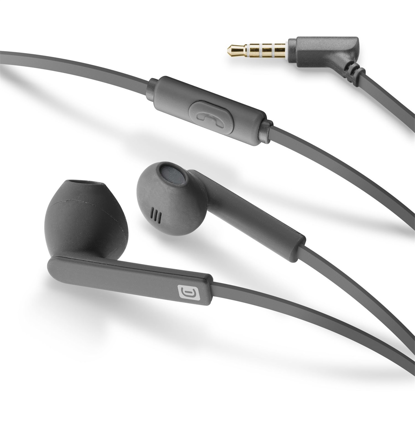 Cellularline MANTISDG Auricolari Stereo con Microfono a Capsula - Grigio
