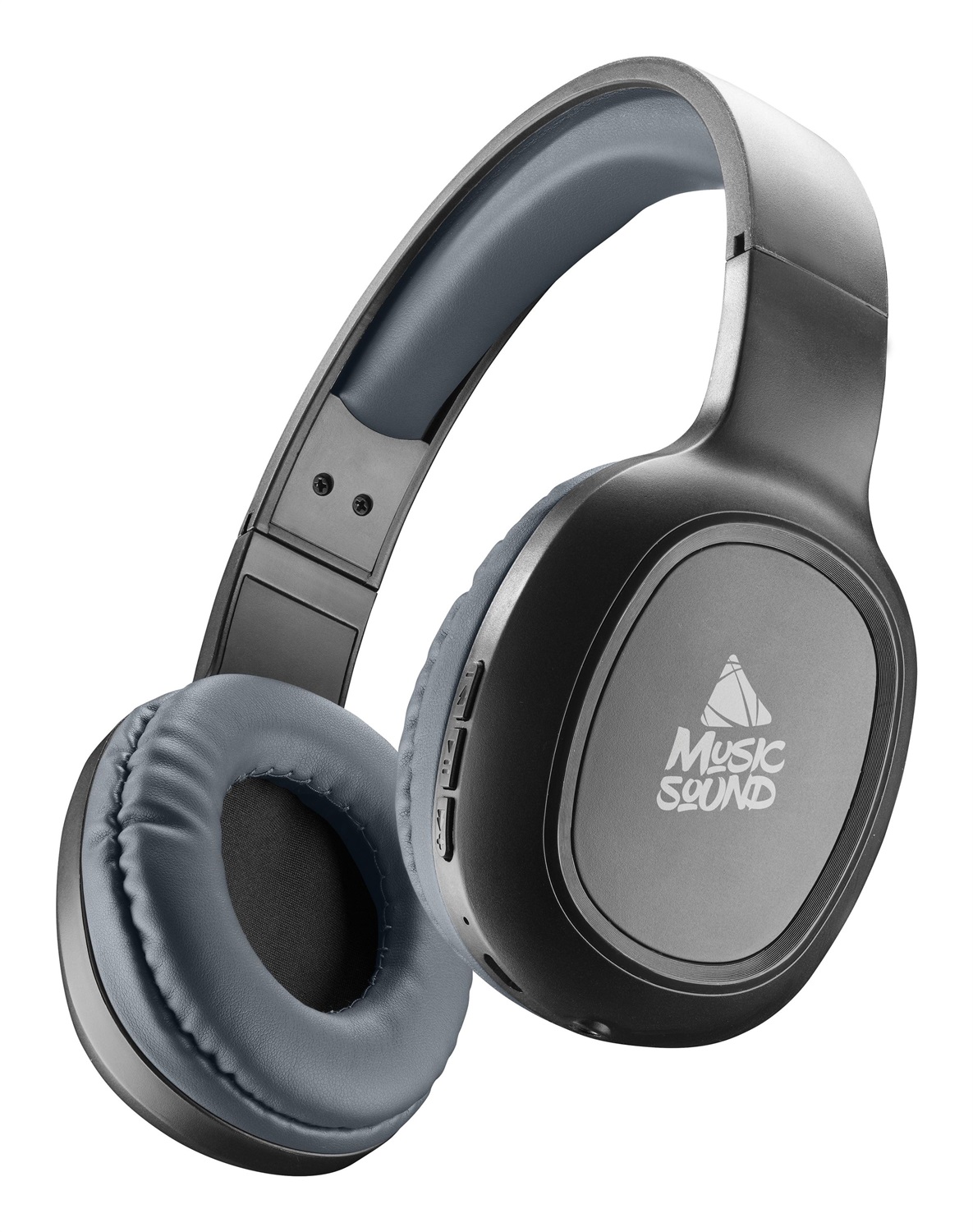 Cellularline BTHEADBBASICMSK Cuffie Bluetooth a Padiglione Chiuso con Microfono, Controllo Volume e Durata Batteria di 14 Ore - Nero