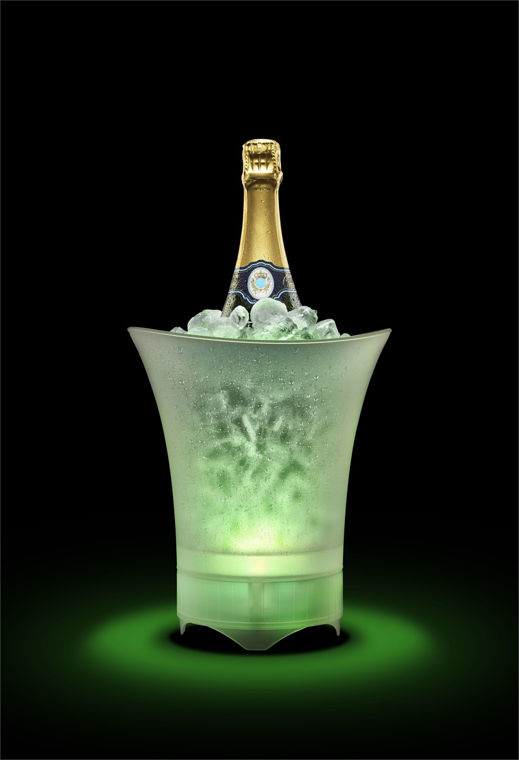 Cellularline ICE MUSIC BUCKET - Altoparlante Wireless Bianco con Potenza 5W e Design Secchiello