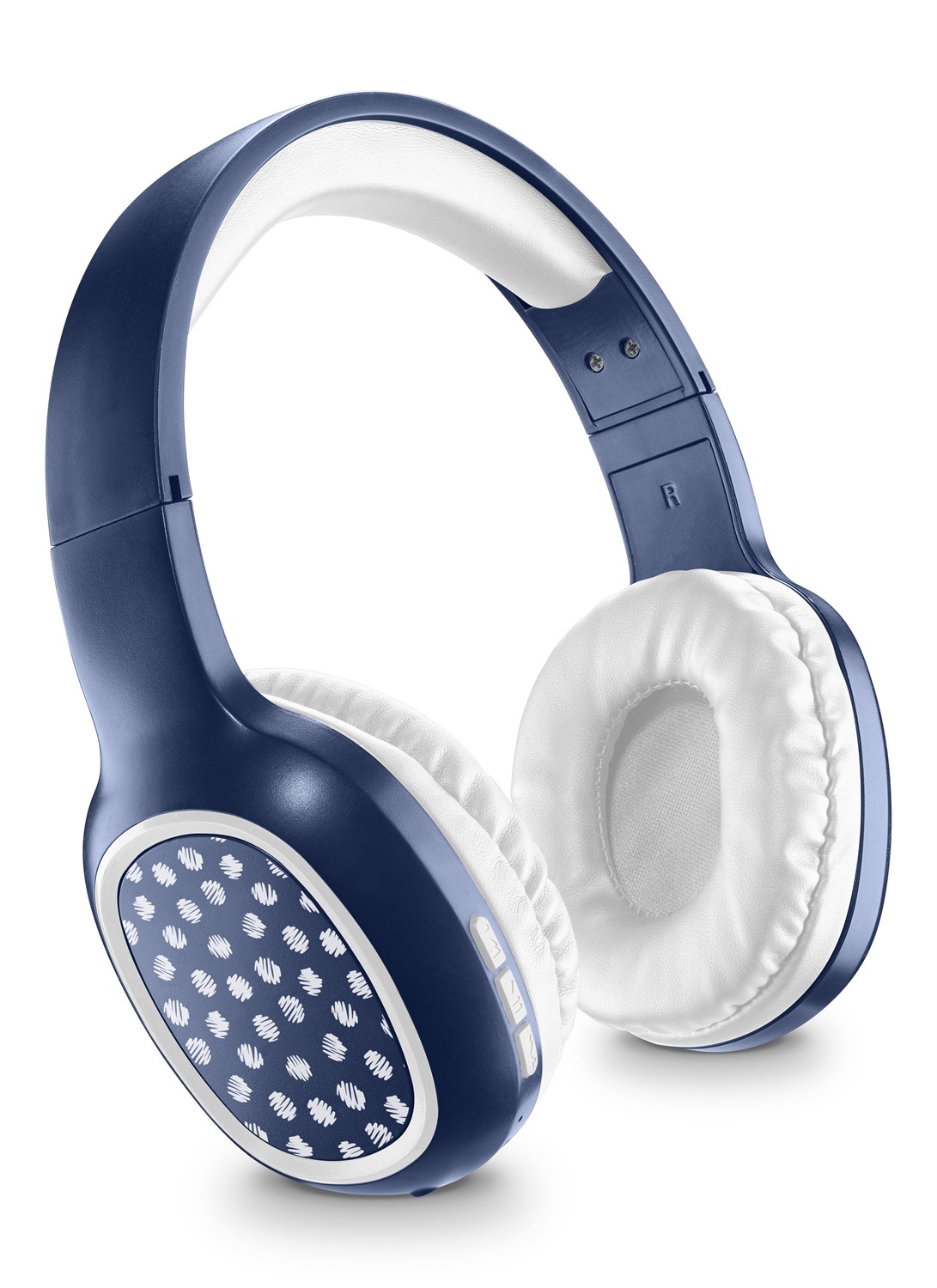 Music Sound SHINY Cuffia Wireless Around Ear - Ascolto Immersivo, Fino a 14 Ore di Play Time, Disponibile in Colorazioni e Fantasie