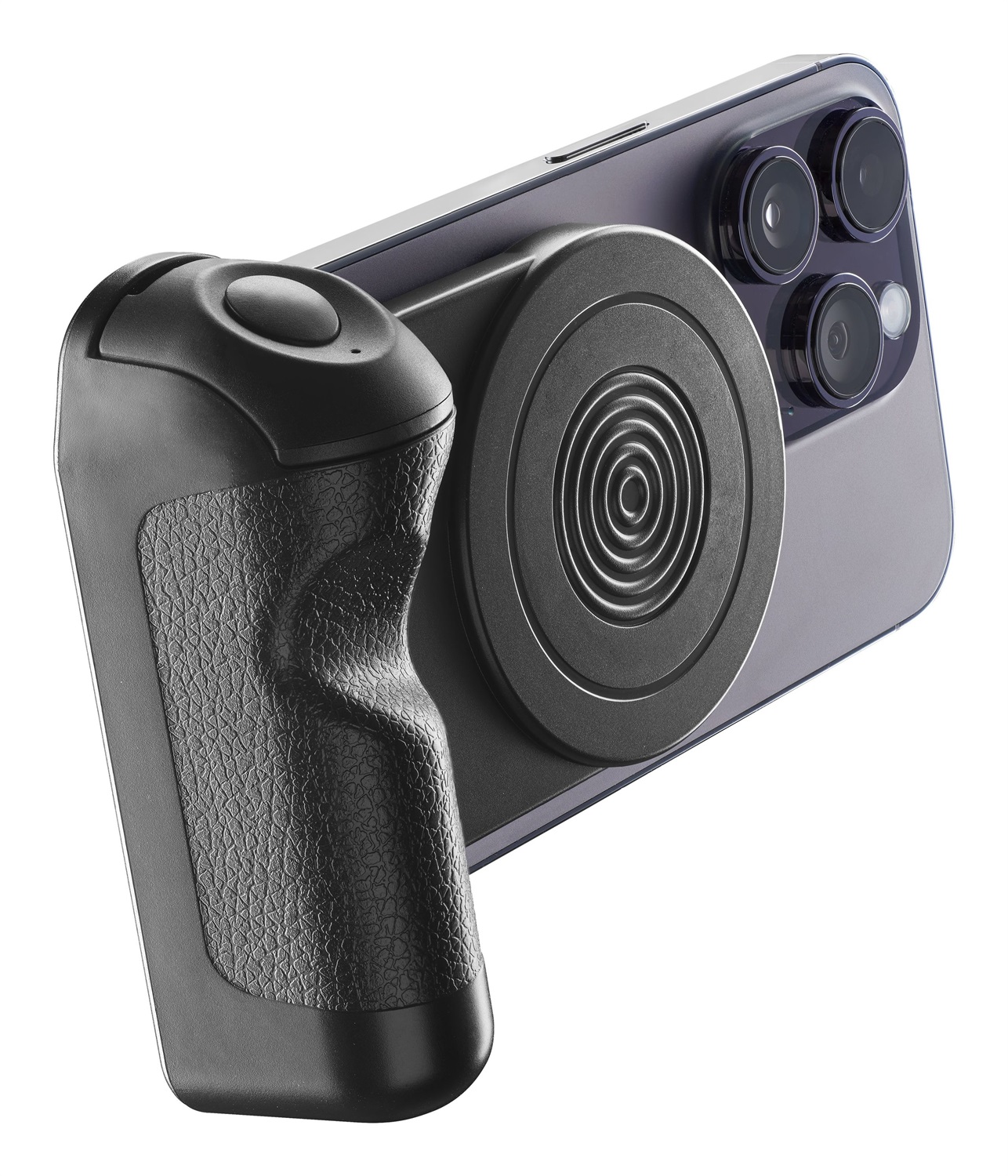Cellularline Pics Mag - Supporto Magnetico Bluetooth Universale per Smartphone, Compatibile con MagSafe, Colore Nero
