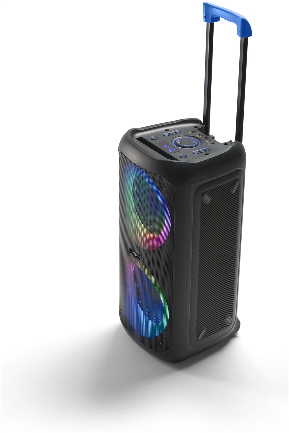 Cellularline Music Sound - Cassa Speaker Bluetooth 80W con Luci RGB, 4 Ore di Play Time e Telecomando