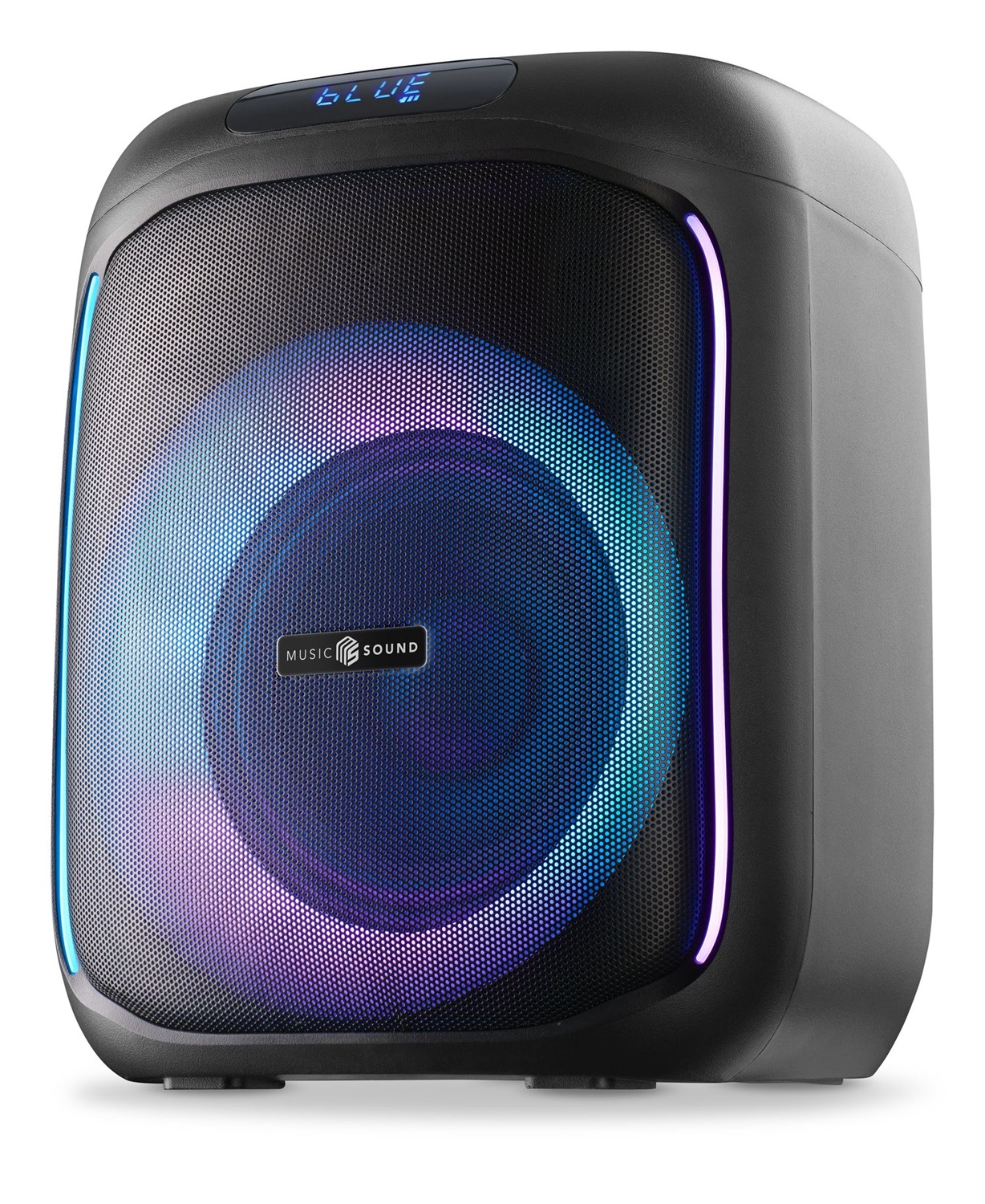 CELLULARLINE Music Sound - Sound Box Bluetooth 40W con Luci RGB, Telecomando e 5 Ore di Playtime - Nero