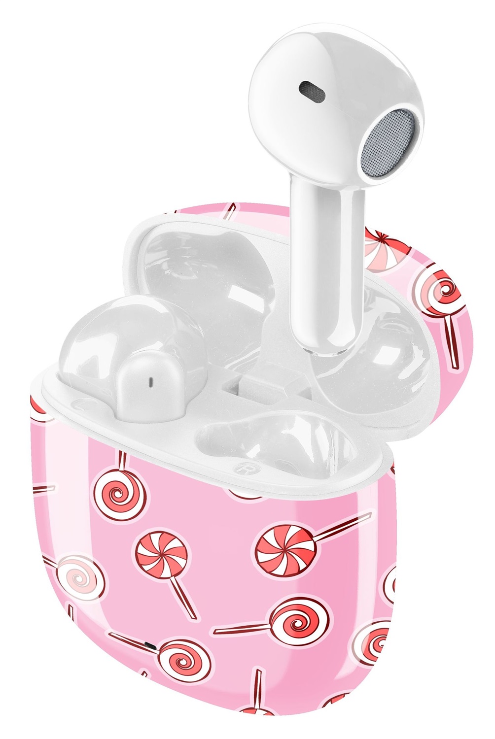 CELLULARLINE Auricolari Capsule Music Sound True Wireless - Bluetooth, Design a Capsula, Custodia di Ricarica, Microfono, Fino a 25 Ore di Ascolto