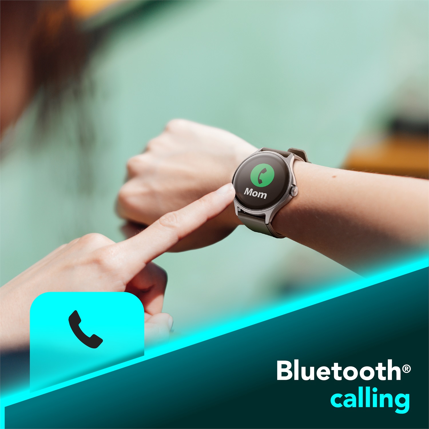 Cellularline ION PRO ROUND - Smartwatch Bluetooth® con Display 1.38