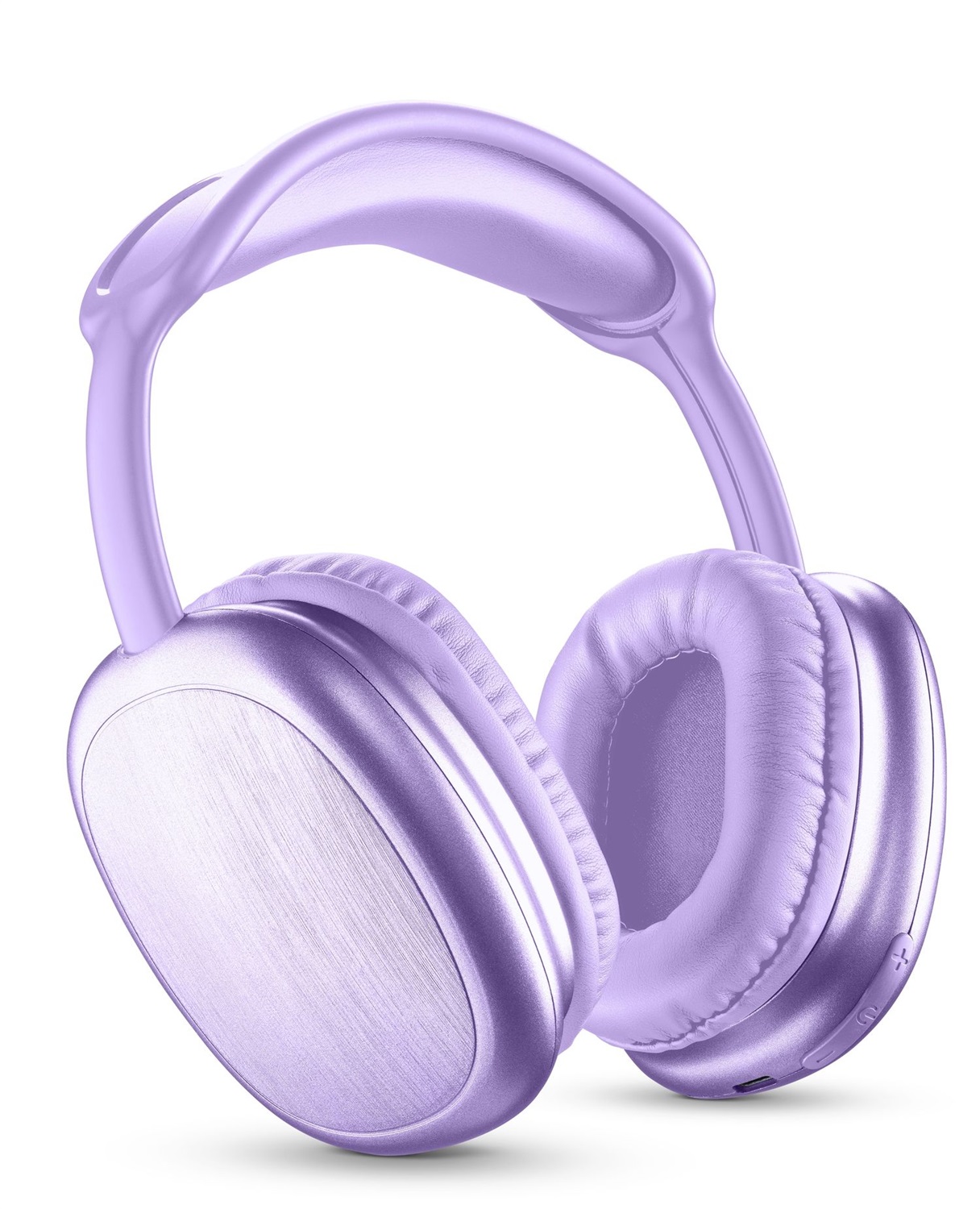Music Sound MAXI2 Cuffie Around Ear Bluetooth 5.0 - Durata Batteria 22h, Microfono Integrato, Comandi sul Padiglione, Archetto Regolabile, Colore Viola