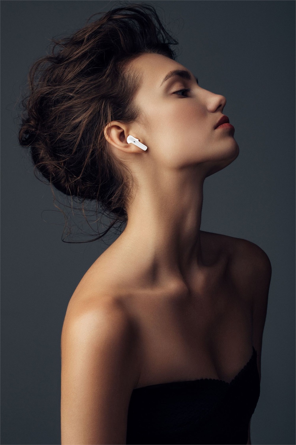 Cellularline KEY PRO Auricolari In-Ear con ENC, 4 Microfoni, 30 Ore di Playtime e Controlli Touch - Nero