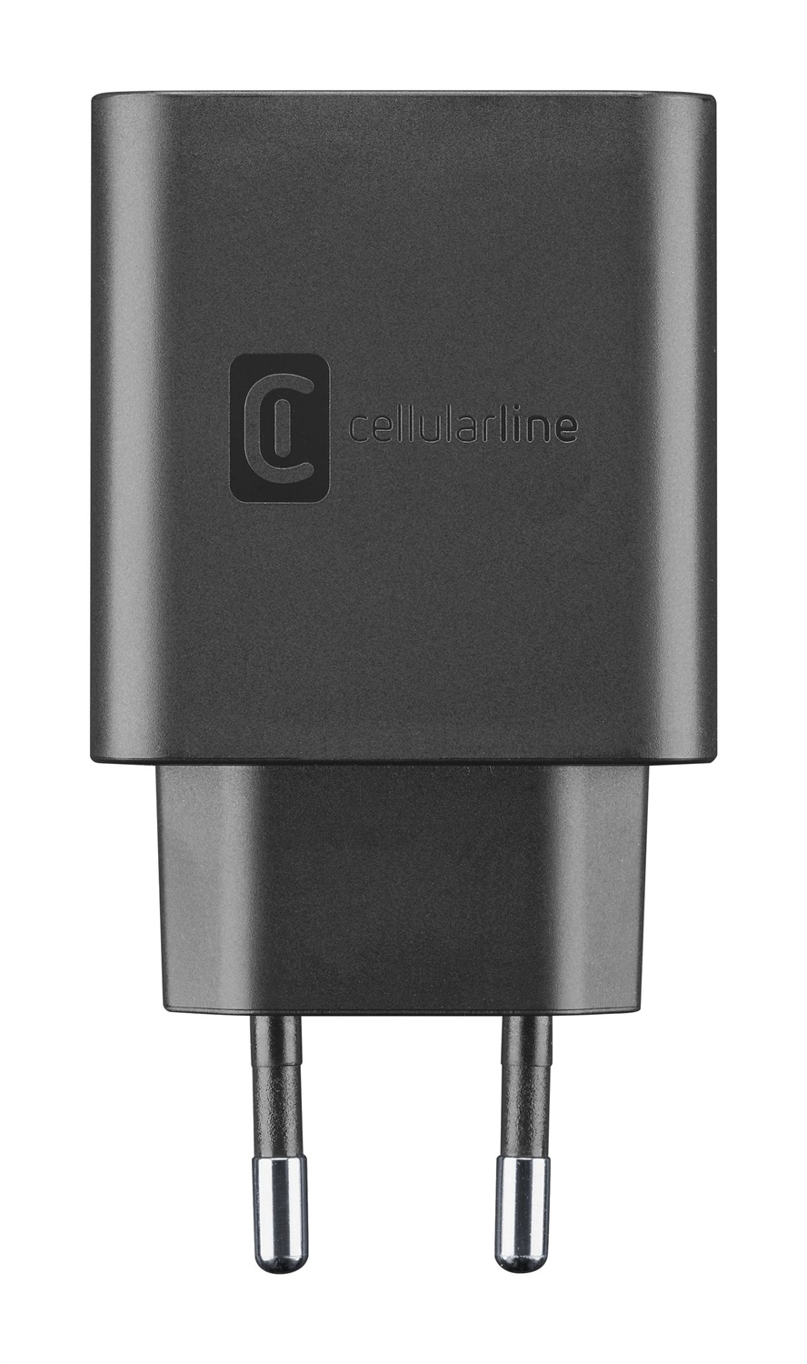 Cellularline - Caricabatterie da Rete Dual Super Fast Charger 45W USB-C e USB-A per Samsung