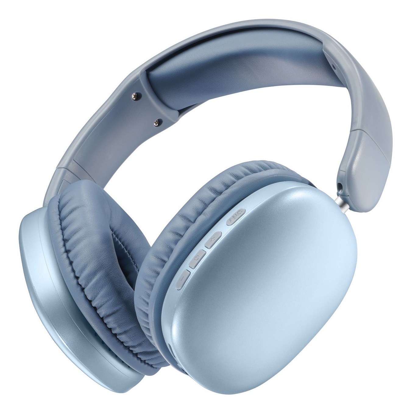 Music Sound MAXI3 Cuffie Wireless Over-ear con Cancellazione Attiva del Rumore, Audio Immersivo e Cristallino, Fino a 35 Ore di Autonomia, Ricarica USB-C, Blu