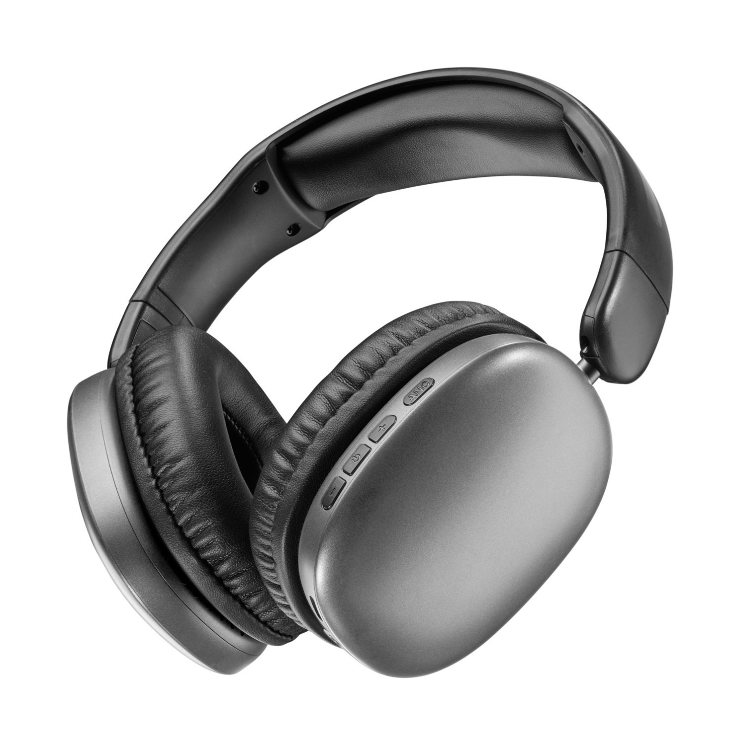 Music Sound MAXI3 Cuffie Wireless Over-ear con Cancellazione Attiva del Rumore, Audio Immersivo, Fino a 35h di Playtime, Ricarica USB-C, Nero