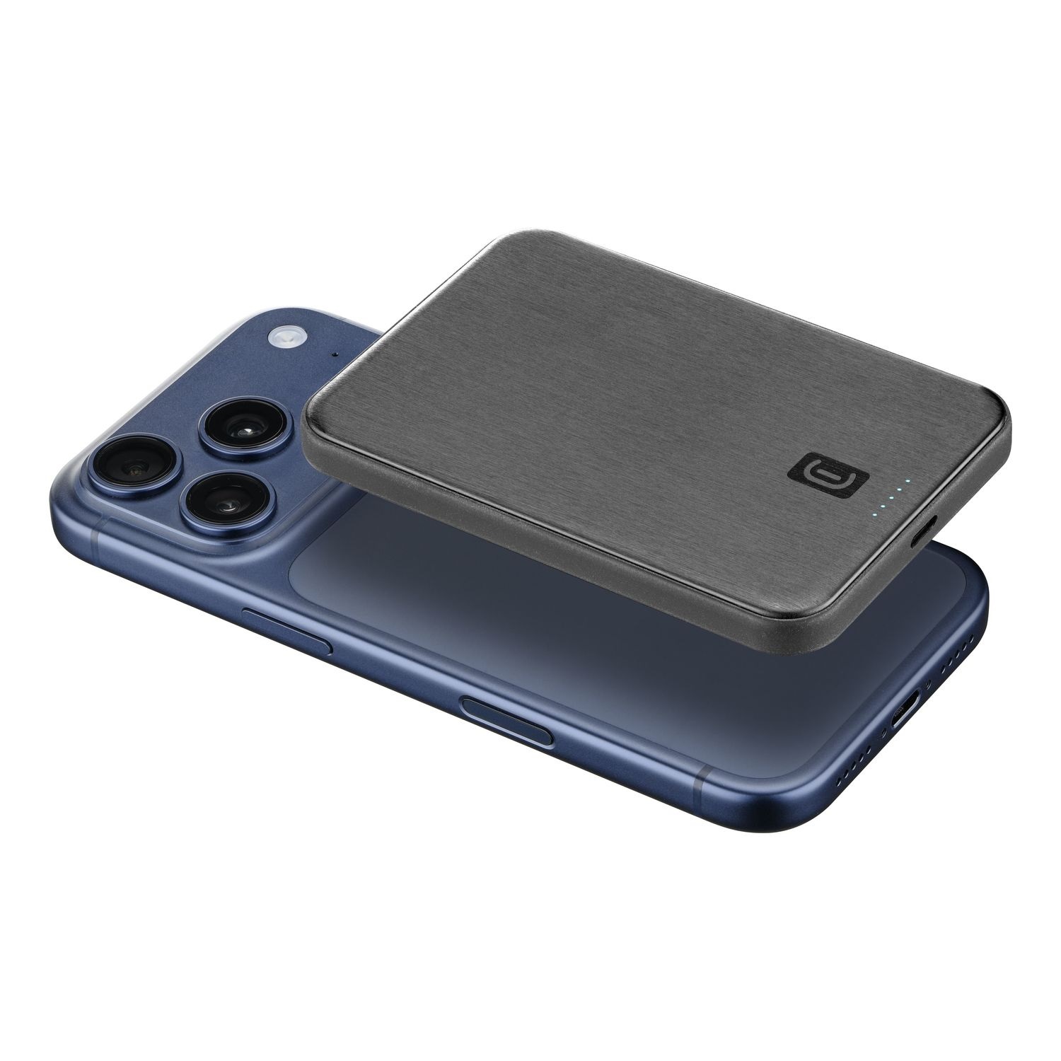 Cellularline Power Bank Mag Airy 5000mAh Qi2 25W - Ultra-sottile e Sicuro