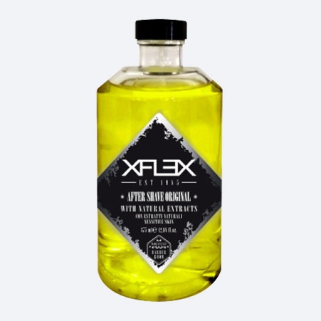 Edelstein Xflex After Shave Original 375 ml - Lozione Dopobarba Professionale per Pelle Morbida e Fresca