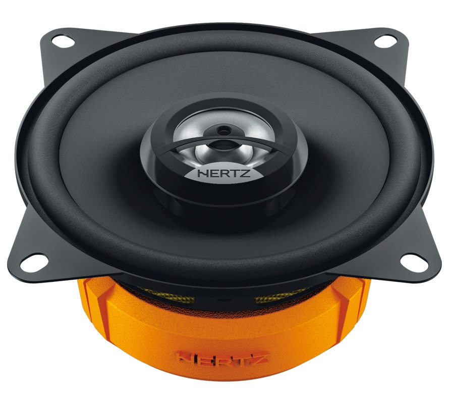HERTZ DCX 100.3 - Altoparlanti Coassiali 100mm con Tweeter in PEI e Woofer in Polipropilene, Potenza Max 60W