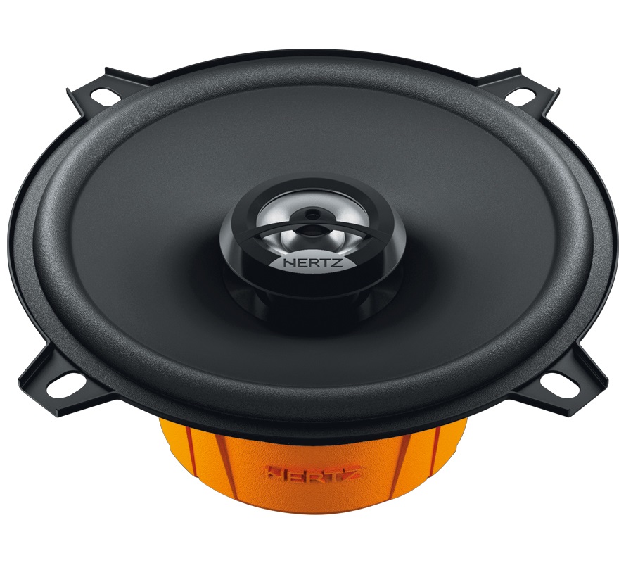 Hertz DCX 130.3 Altoparlante Coassiale 2 Vie da 80W per Auto - Kit per Renault Clio e Megane