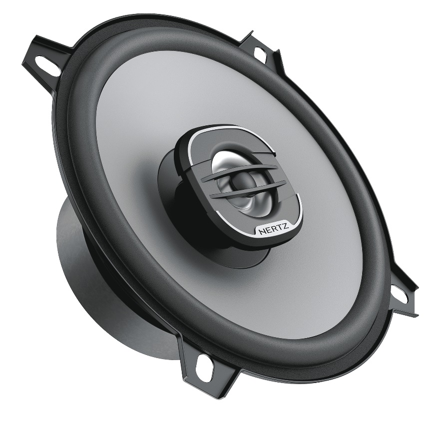 Hertz X 130 - Coppia di altoparlanti coassiali a 2 vie da 130 mm, 160W, cono in polipropilene e tweeter integrato