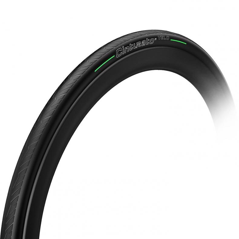 Pirelli Cinturato Velo TLR 700x28C - Copertoncino Tubeless-Ready per Corsa e Trekking, Nero