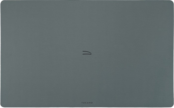 Tucano MA-DP-DG Sottomano Neoprene Grigio - 67x42 cm, Protezione per Scrivania, Arrotolabile