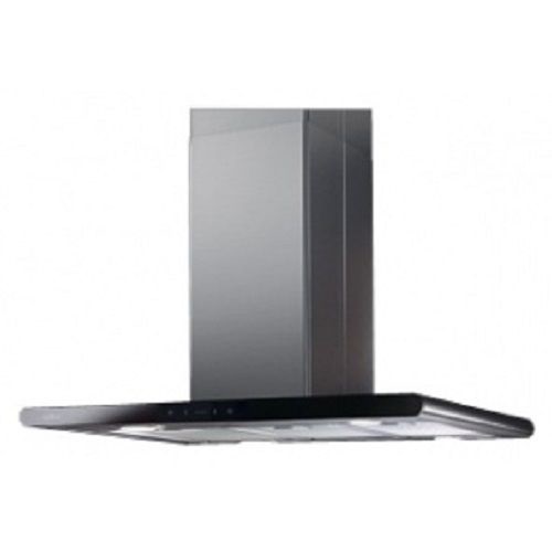 Elica GALAXY ISLAND BLIX/A/90X45 Cappa ad Isola Aspirante Nero 647 m³/h Acciaio Inox e Vetro