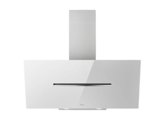 Elica SHY-S WH/A/90 Cappa a Parete 90 cm Vetro Bianco Aspirante 650 m³/h Classe A
