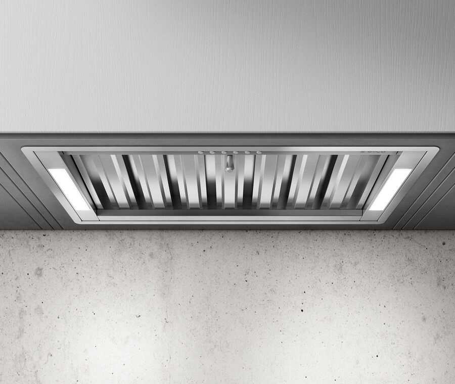 Elica CT35 PRO IX/A/90 Cappa a Incasso 90 cm Aspirante in Acciaio Inox 1100 m³/h