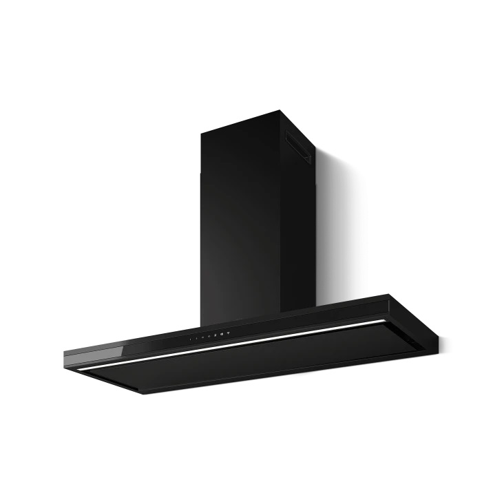 Elica Element BLMAT/A/120 Cappa aspirante a parete Nero 620 m³/h
