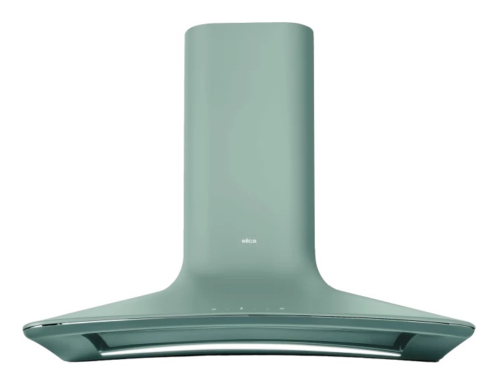 Elica Sweet Sage/F/85 Cappa Aspirante a Parete Verde 85 cm Filtrante 580 m³/h Classe A