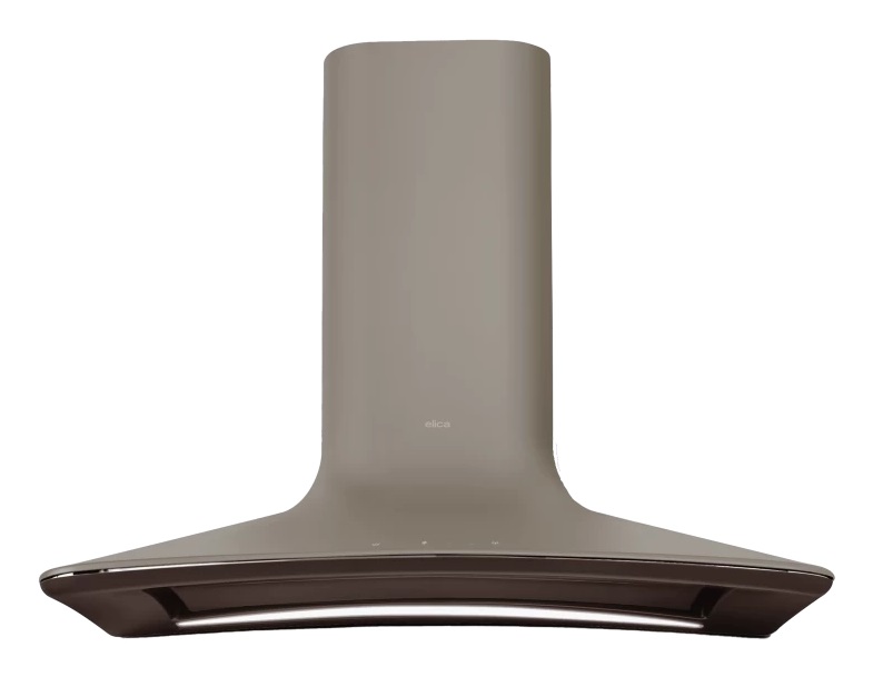 Elica Sweet Taupe/F/85 Cappa Aspirante a Parete 85 cm Colore Tortora Potenza 580 m³/h Classe A