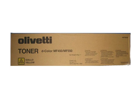 Olivetti B0652 Toner Originale Giallo - 27.000 Pagine per Olivetti d-Color MF 450/550
