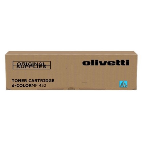 Olivetti B1027 Toner Ciano Originale - 26.000 Pagine per d-Color MF452/452 Plus/552/552 Plus