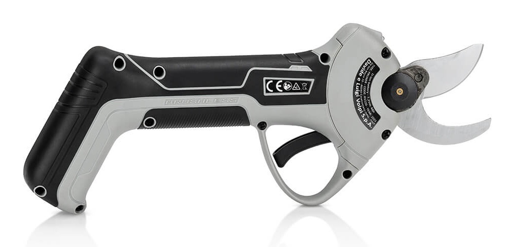 Volpi KV220 Forbice Elettrica da Potatura - 7.2V 4Ah, Taglio Max 22mm, Batteria Litio, Peso 740g