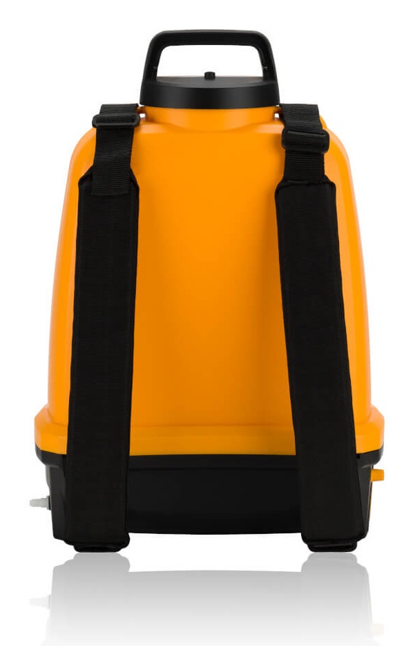 Volpi V-Black VITA Pompa Irroratrice Elettrica a Spalla 12 L con Batteria Litio e Ugello Regolabile