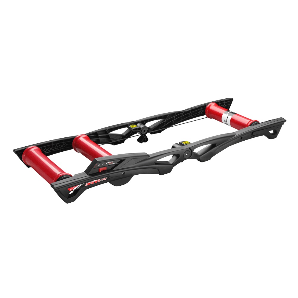 Elite Arion MAG Rullo di Allenamento Magnetico - 3 Livelli di Resistenza, Estremamente Stabile e Compatibile con Biciclette da Montagna e Strada