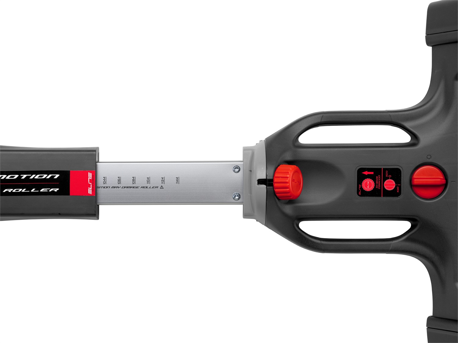 Elite Quick Motion - Rullo di Allenamento Pieghevole per Ciclisti con 3 Livelli di Resistenza Magnetica e Compatibilità per Bici da Strada e Mountain Bike