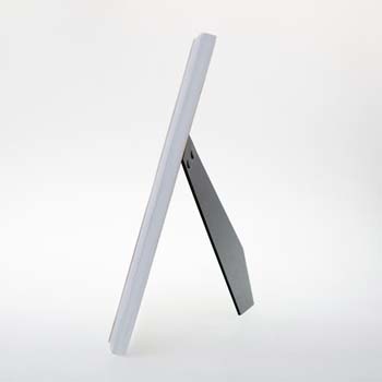 ZEP LEVICO Cornice portafoto in Legno Beige/Bianco per foto 15x20 cm con appoggio e ganci